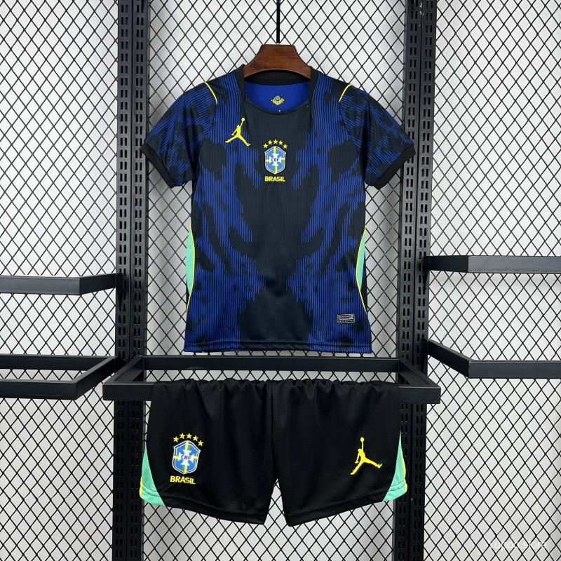 Camiseta de fútbol Brasil 2026 KIT NIÑO